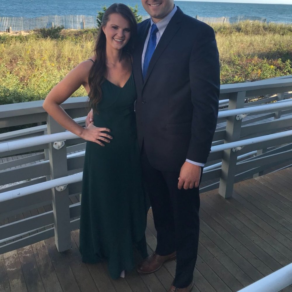 Ada Forest Green Lace-Up Maxi Dress